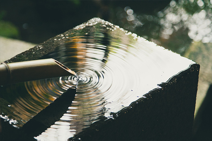 Les reflets de l’eau